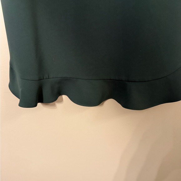 LOFT Dark Green Dress - Picture 4 of 4